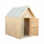 Image de Plus Classic Spielhaus mit Dachpappe und Aluleisten 144 x 124 cm