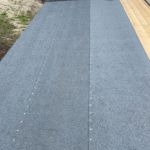 Bild von Plus Dachpappe schwarz mit Stiften 7,5 x 1 m Rolle 7,5 qm