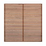 Immagine di Plus Tokyo Sichtschutz-Zaun ThermoWood 180 x 180 cm