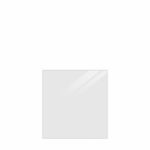 Bild von Plus Glaszaun 90 x 91 cm - 6 mm rauchfarben satiniert - schwarze Halterungen