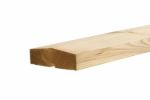Bild von Plus Plank Profilzaun mit Abschlussbrett 174 x 91 cm PEFC druckimprägniert