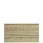 Bild von Plus Plank Profilzaun mit Abschlussbrett 174 x 91 cm PEFC druckimprägniert