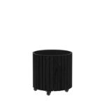 Immagine di Plus Circle rollender Pflanzkasten schwarz 55 x 55 cm