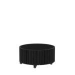 Image de Plus Circle rollender Pflanzkasten schwarz 70 x 35 cm