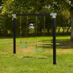 Bild von Plus Cubic Schaukelgestell 268 x 9 x 209 cm schwarz