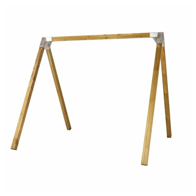 Bild von Plus Gartenschaukel Schaukelgestell unbehandelt 268 x 260 x 225 cm