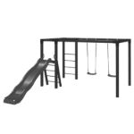 Image de Plus Daylife Spielanlage mit Schaukel schwarz 340 cm - M 3