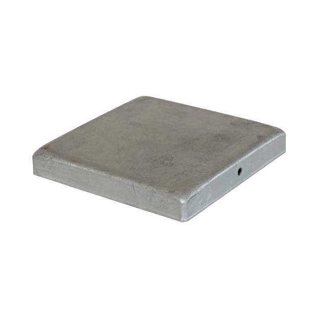Immagine di Plus Pfostenabdeckung Minimalist verzinkt 9,1 x 9,1 cm
