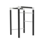 Image de Plus Fitness Reckstange 90 cm mit Montageplatte