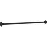 Image de Plus Fitness Reckstange 120 cm schwarz mit Montageplatte