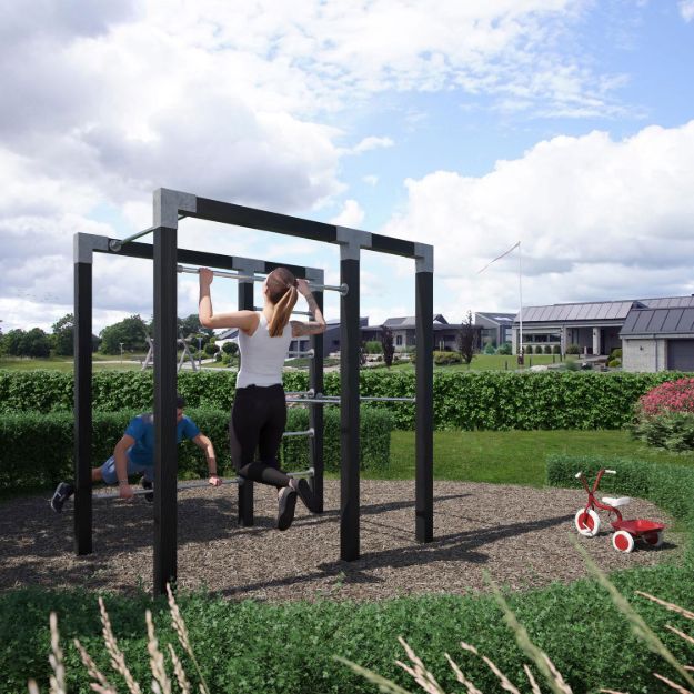 Bild von Plus Daylife Outdoor Fitness 210 cm - M 2 - schwarz