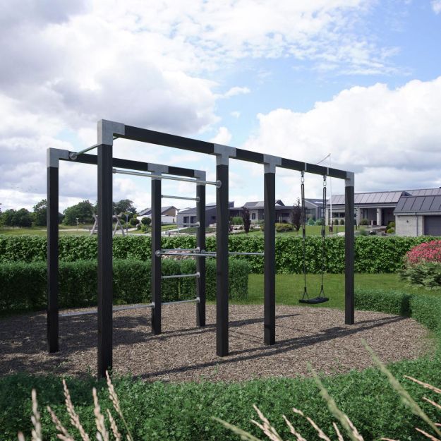 Bild von Plus Daylife Outdoor Fitness 380 cm - M 3 - schwarz