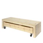 Immagine di Plus Fun Sitzbank mit rollbarem Hochbeet 60 x 180 cm