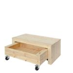 Image de Plus Fun Sitzbank mit rollbarem Hochbeet 60 x 120 cm
