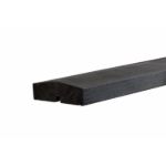 Image de Plus Klink - Plank Abschlussbrett 200 x 11,4 x 3,4 cm PEFC schwarz