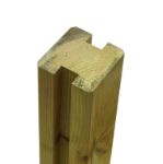 Immagine di Plus Profilpfosten 2 Nut 9 x 9 x 188 cm NTRA PEFC druckimprägniert