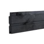 Immagine di Plus Plank Profil Mülltonnenverkleidung 294 cm PEFC schwarz