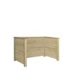 Image de Plus Plank Profil Mülltonnenverkleidung 194 cm PEFC druckimprägniert