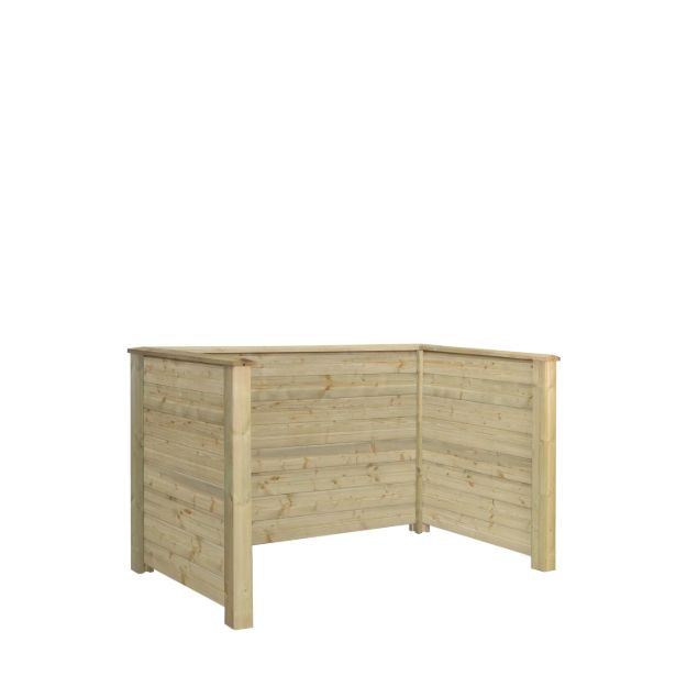 Image de Plus Plank Profil Mülltonnenverkleidung 194 cm PEFC druckimprägniert