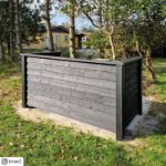 Image de Plus Klink Profil Mülltonnenverkleidung zum Eingraben 294 cm PEFC druckimprägniert