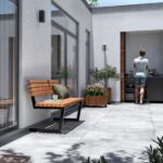 Image de Plus Relax Bank 150 cm ThermoWood - schwarz
