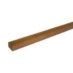 Bild von Plus Siesta Living Hocker und Tisch Möbel 75 cm ThermoWood - schwarz
