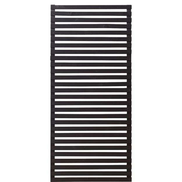 Bild von Plus Tokyo Sichtschutz-Zaun schwarz 83 x 180 cm