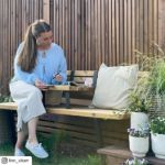 Image de Plus Relax Hängetisch 40 cm ThermoWood - schwarz