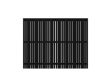 Plus Tangent Sichtschutzzaun Kiefer-Fichte schwarz 180 × 140 cm