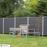 Immagine di Plus Artura WPC Zaun 180 x 135 cm