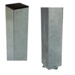 Bild von Plus Artura WPC Tor 115 x 95 cm mit Pfosten - Anschlag links