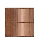 Bild von Plus Saga Sichtschutz-Zaun ThermoWood 150 × 150 cm 