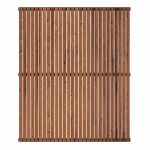 Bild von Plus Saga Sichtschutz-Zaun ThermoWood 150 × 180 cm