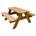 Bild von Plus Tiny - Kinder Picknicktisch Kombimöbel 90 cm ThermoWood