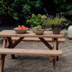 Bild von Plus Tiny - Kinder Picknicktisch Kombimöbel 90 cm ThermoWood
