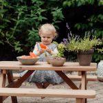 Bild von Plus Tiny - Kinder Picknicktisch Kombimöbel 90 cm ThermoWood