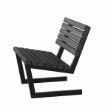 Bild von Plus Siesta Living Sessel 75 cm schwarz - schwarz