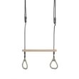 Immagine di Plus Lux Trapezschaukel mit Ringen - Nordic Green