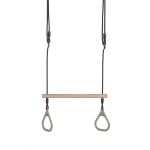 Bild von Plus Lux Trapezschaukel mit Ringen - Nordic Green