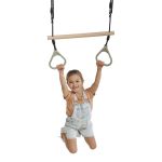 Bild von Plus Lux Trapezschaukel mit Ringen - Nordic Green