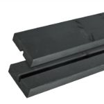 Image de Plus Twist Sitzgruppe Picknicktisch Kiefer-Fichte mit 4 Rückenlehnen schwarz  227 cm