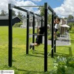 Plus Cubic Outdoor Fitness 380 cm - Model 3 - schwarz Ambiente