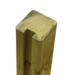 Plus Abschlusspfosten Profilpfosten 1 Nut 9 x 9 x 268 cm NTRA PEFC druckimprägniert