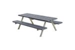 Immagine di Plus Alpha Junior Picknicktisch Retex Upcycling grau 177 x 118 x 57cm