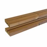Bild von Plus Cafégarnitur mit 1 Rückenlehne ThermoWood 127 cm