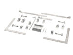 Bild von Plus Tokyo Doppeltor umbragrau 200 x 90 cm mit Beschlägen