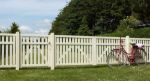 Image de Plus Country Zaun weiss 150 x 96 cm