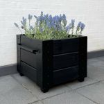 Image de Plus Cubic Blumenkasten 46 x 50 x 42 cm schwarz-schwarz