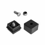 Immagine di Plus Cubic Blumenkasten 87 x 50 x 67 cm schwarz-schwarz