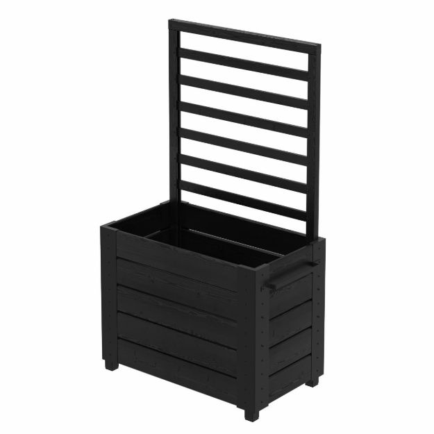 Image de Plus Cubic Raumteiler Rankkasten 87 x 50 x 153 cm schwarz-schwarz